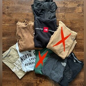 North Face bundle